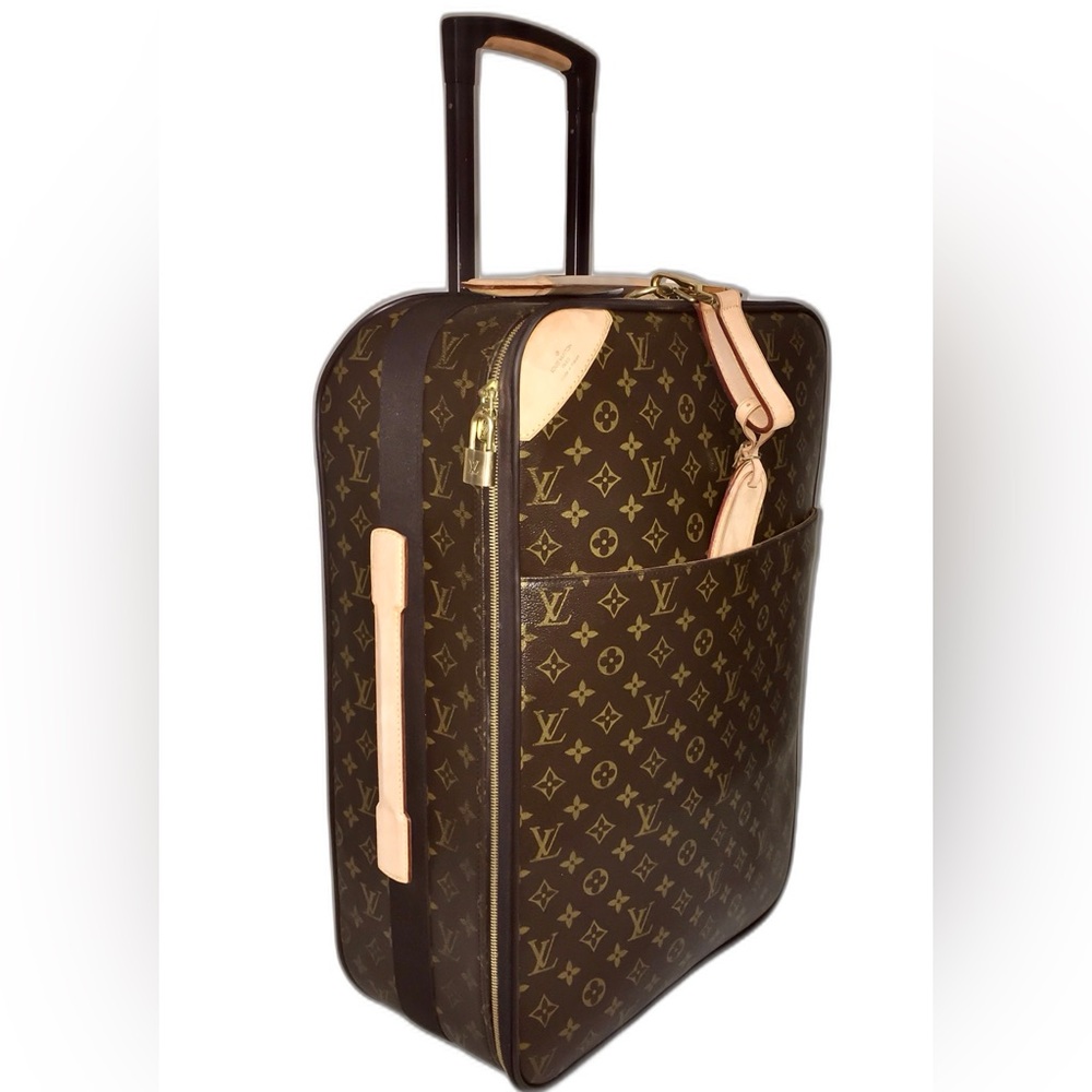 Louis Vuitton Pegase Monogram Carryon Rolling Suitcase Travel Bag 🛍️ - Picture 2 of 13